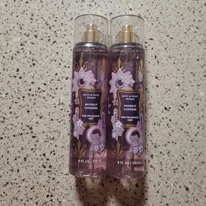 2 Bath & Body Works Moonlit Goddess Fine Fragrance Mist Body Spray 8 oz Each